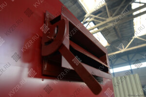 Шибер газохода котла с топкой РПК